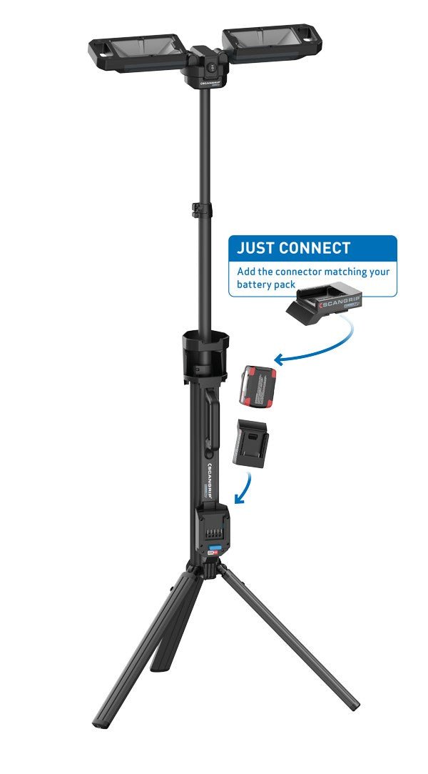 Scangrip 036105C - Foco Scangrip Tower 5 Connect - Ferrotecnia
