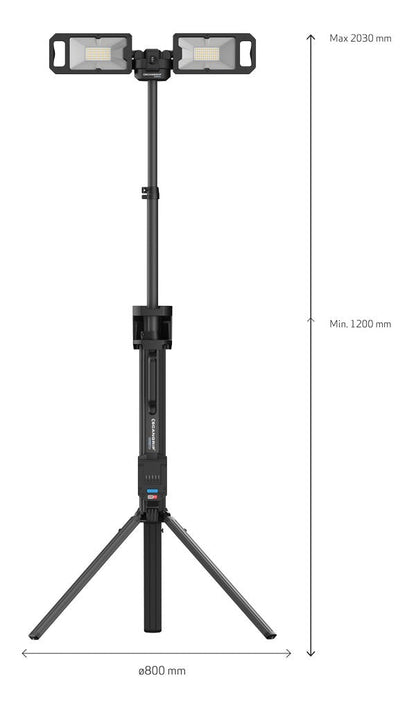 Scangrip 036105C - Foco Scangrip Tower 5 Connect - Ferrotecnia