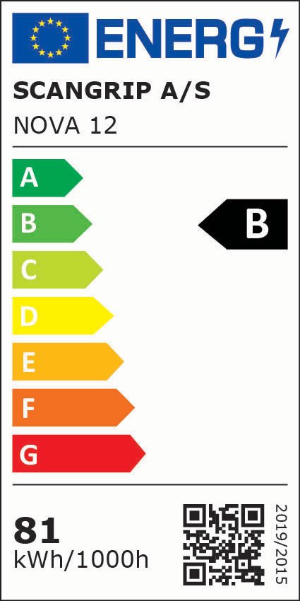 Scangrip 036206 - Foco LED cable NOVA 12 FOR LIFE - Ferrotecnia