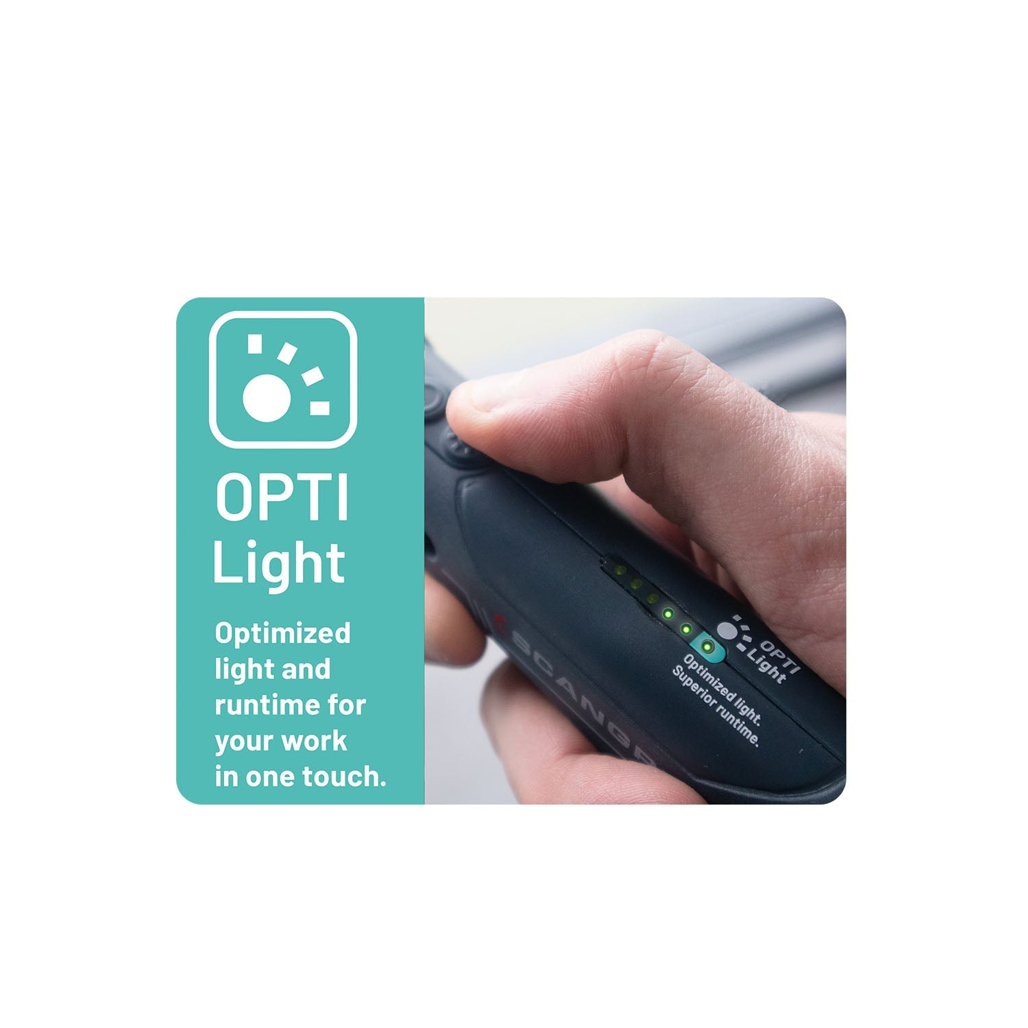 Scangrip 036211 - Lámpara LED de inspección SLIM FOR LIFE - Ferrotecnia