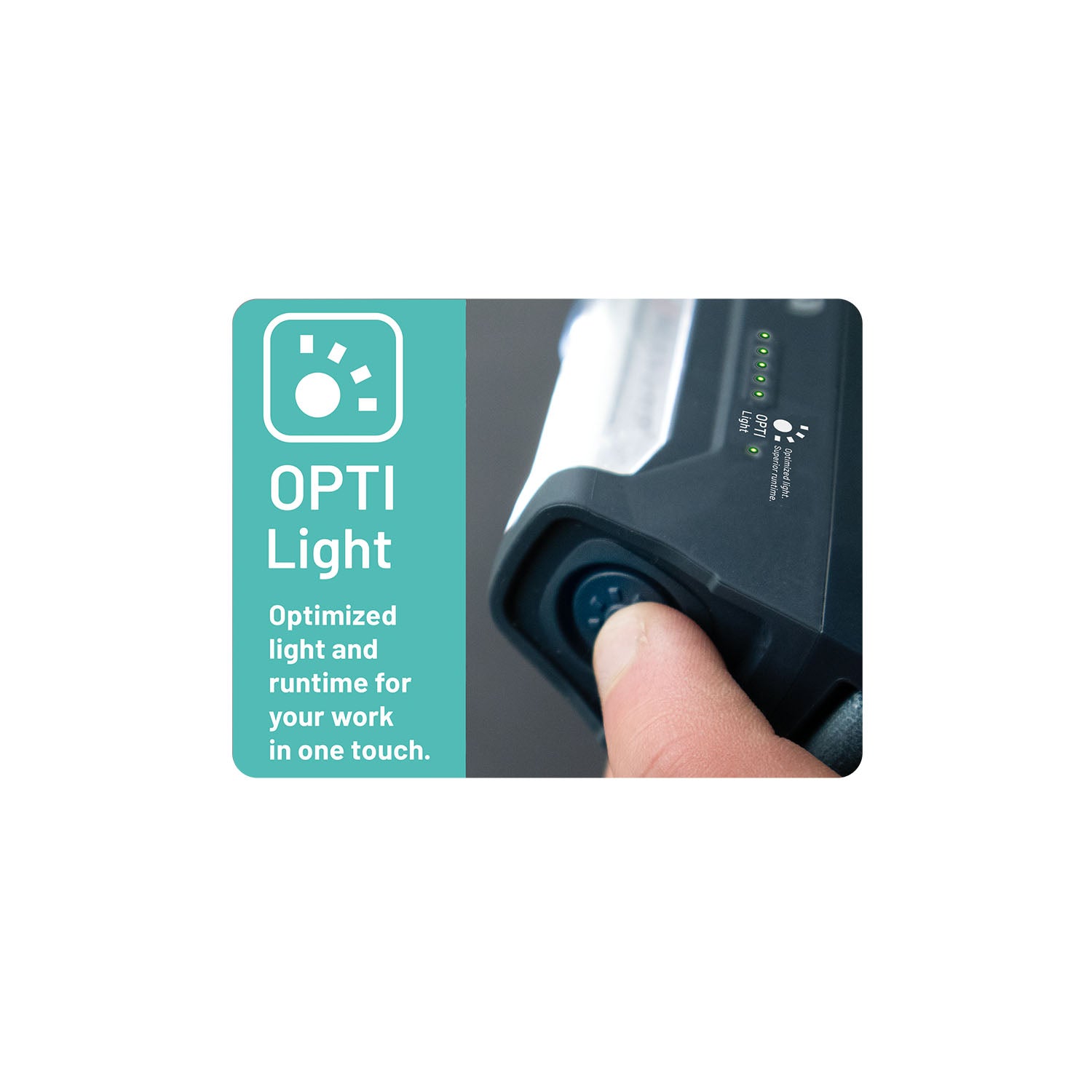 Scangrip 036212 - Frontal LED I - VIEW FOR LIFE - Ferrotecnia