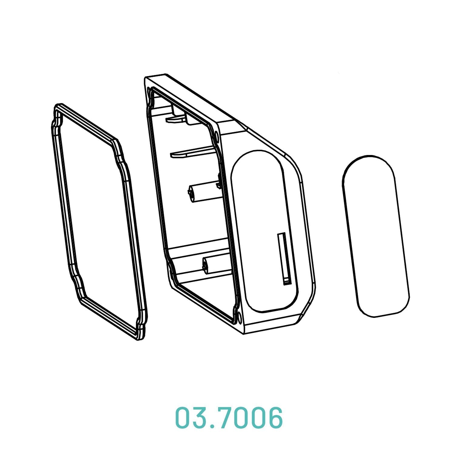 Scangrip 03.7006 - Recambio REAR COVER KIT