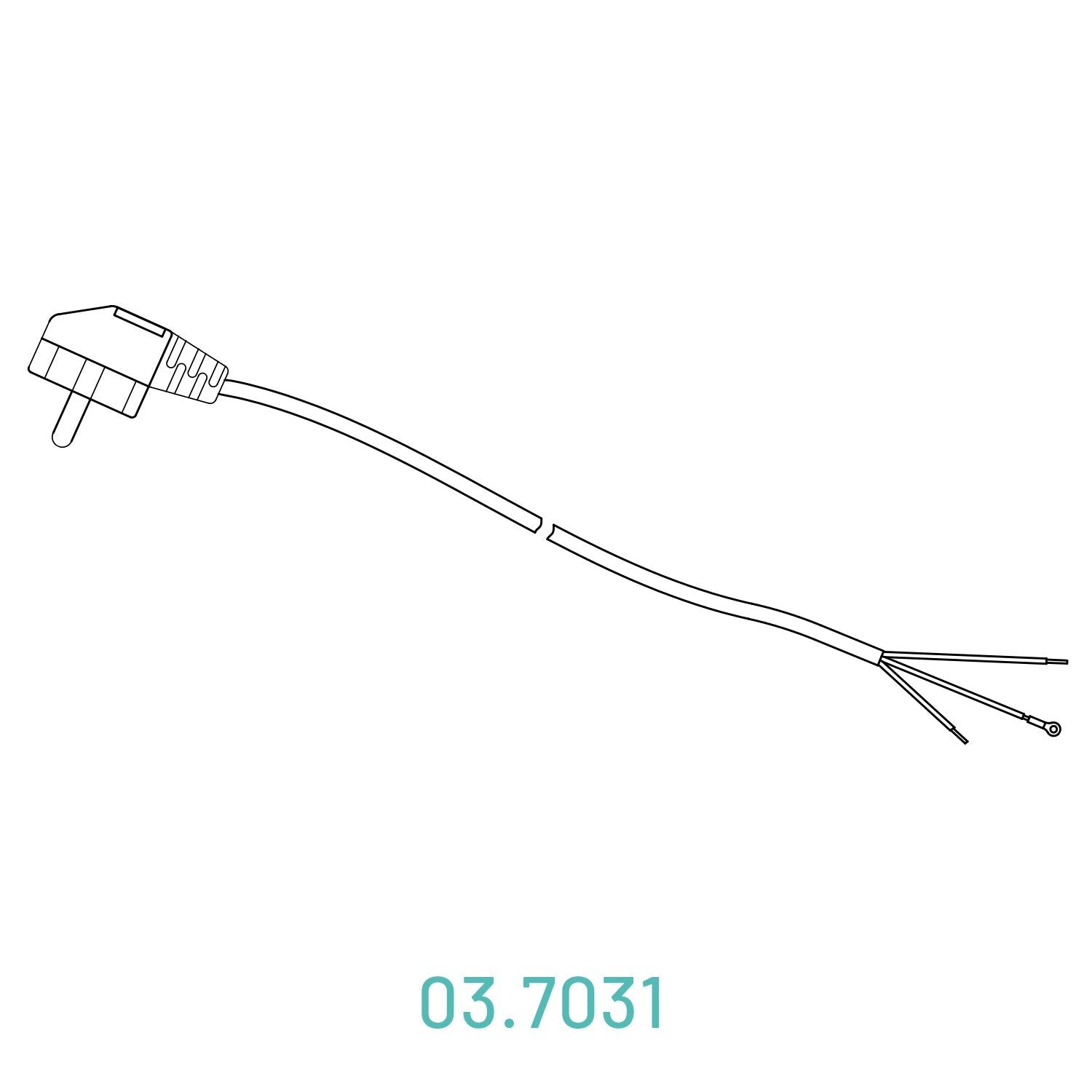 Scangrip 03.7031 - Recambio CABLE EU