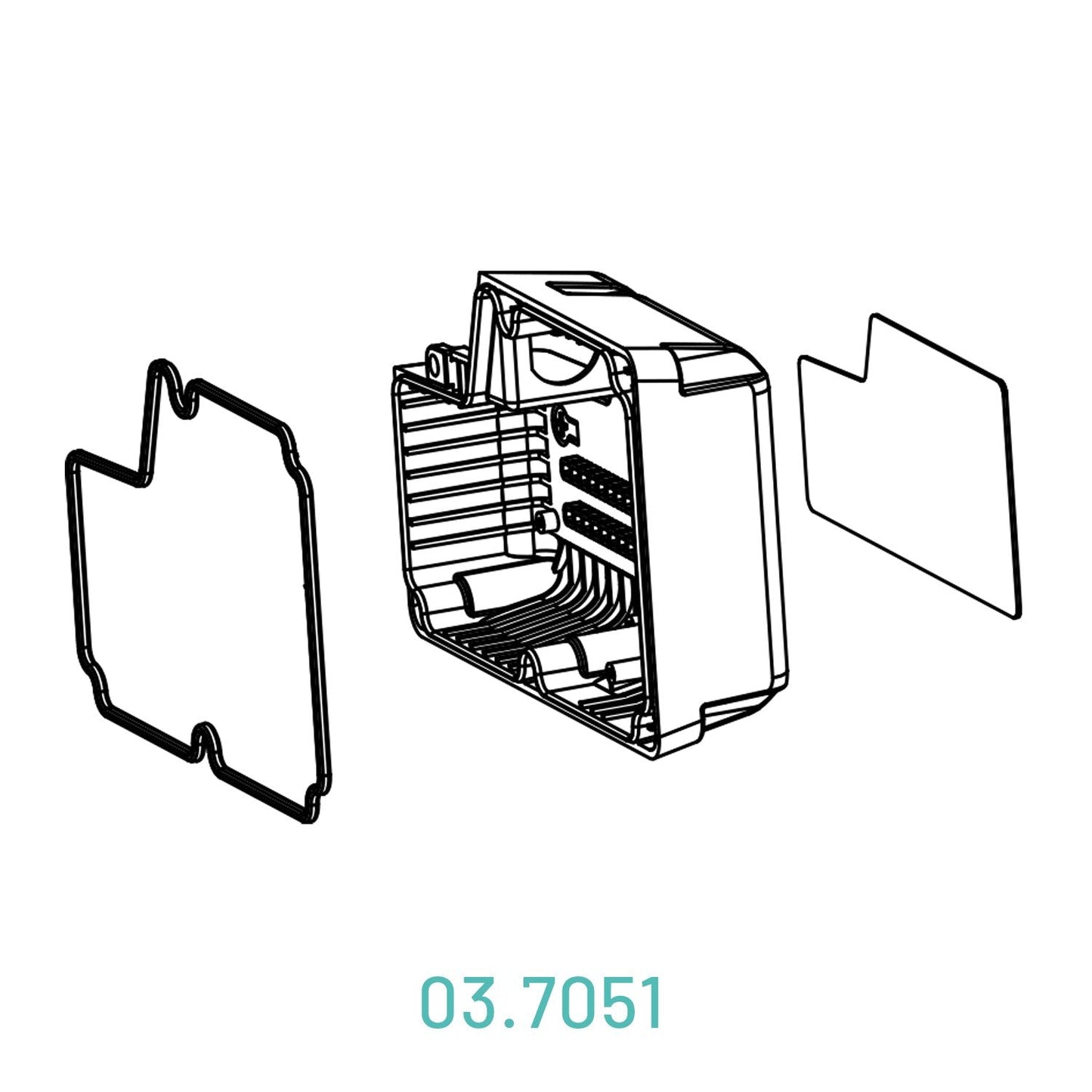 Scangrip 03.7051 - Recambio REAR COVER KIT
