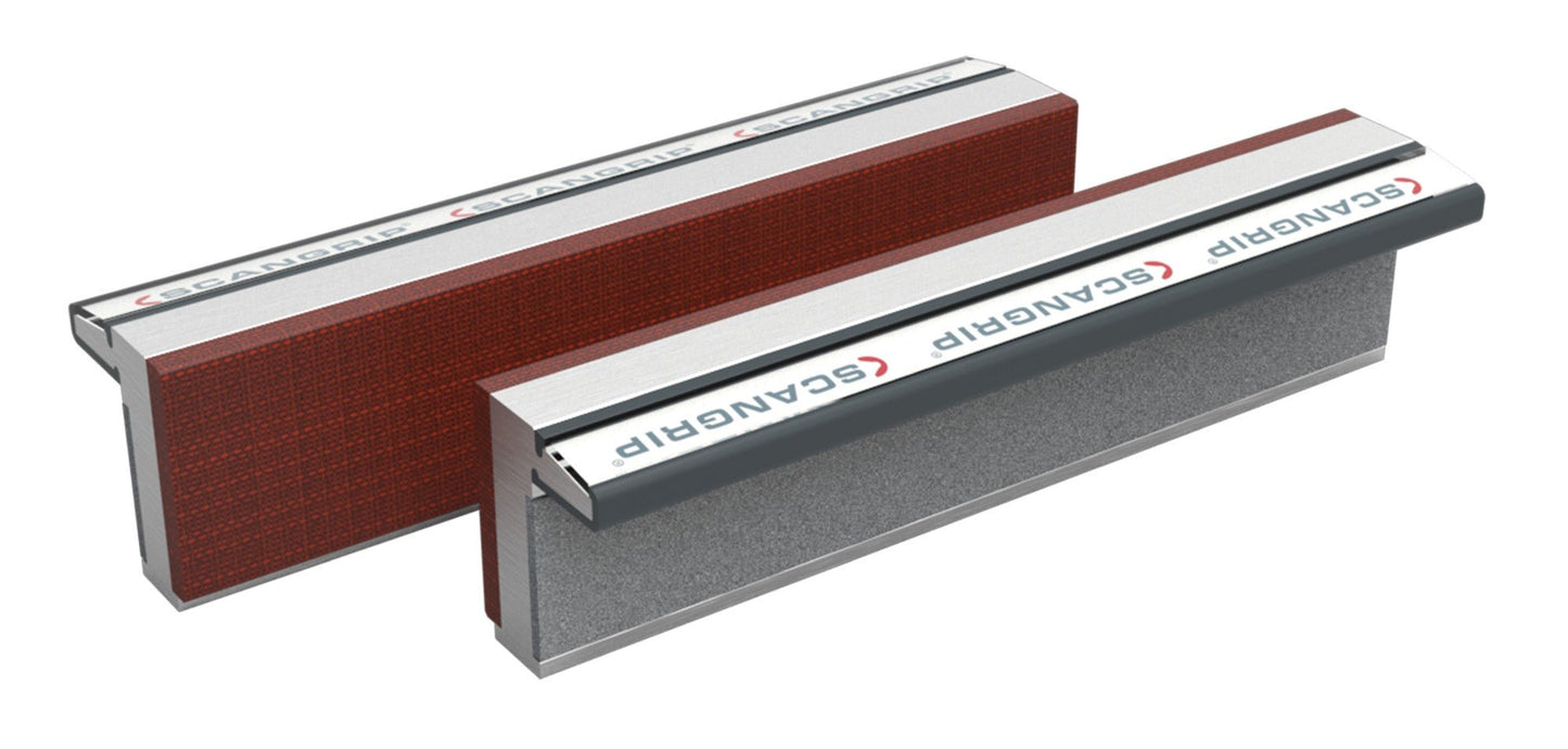 Scangrip 62100 - Mordaza magnética universal con recubrimiento de fibra de vidrio Magnefix - F Scangrip para tornillos de banco de 100 mm. - Ferrotecnia