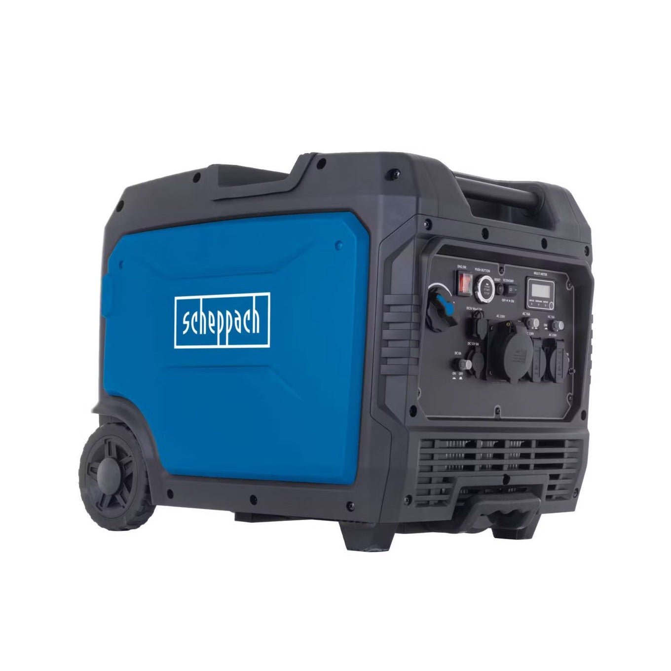 Scheppach 5906242903 - Generador inverter SG7000i, 6200 W máx., Arranque eléctrico, 230 V - Ferrotecnia