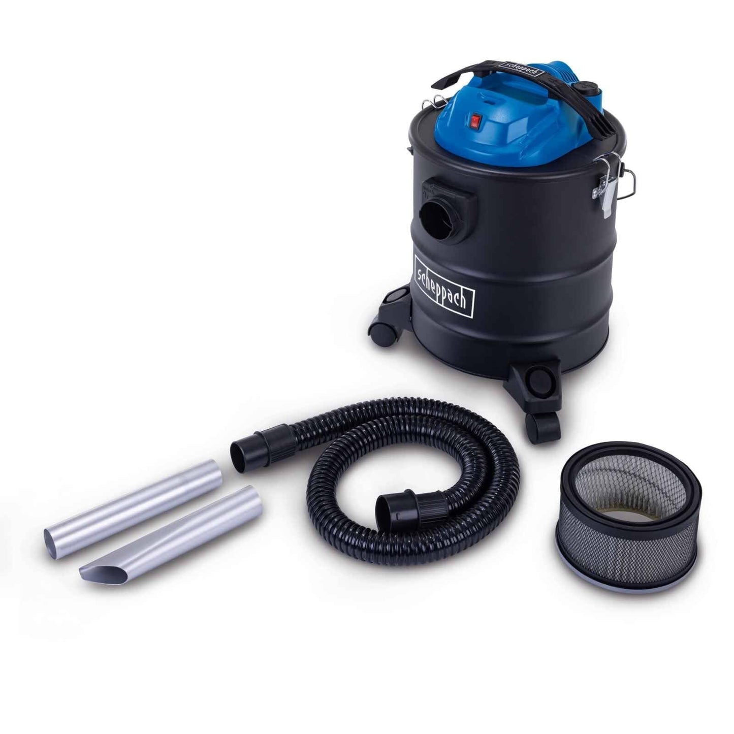 Scheppach 5906406901 - Aspirador de cenizas AVC25 3 en 1, 1300 W, Depósito de 20 L