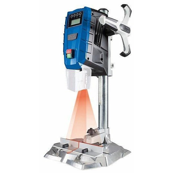 Scheppach 5906822901 - Taladro de columna DP55, 710 W, Pantalla digital, Portabrocas de 13 mm - Ferrotecnia
