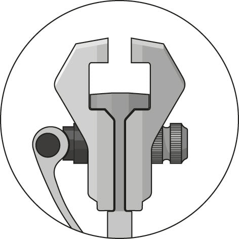 GEDORE 1.04/ST - Display stand for 3 extractors 1.04
