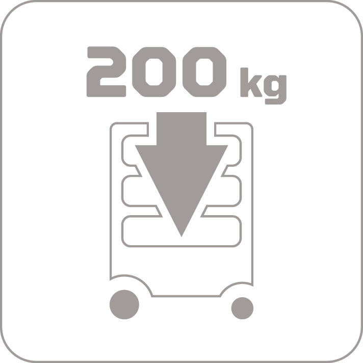 GEDORE 1578 - Workshop trolley with 6 drawers