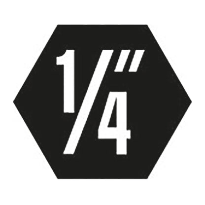 GEDORE 673 L - Adaptador Hex 1/4" x Cuad 1/4"