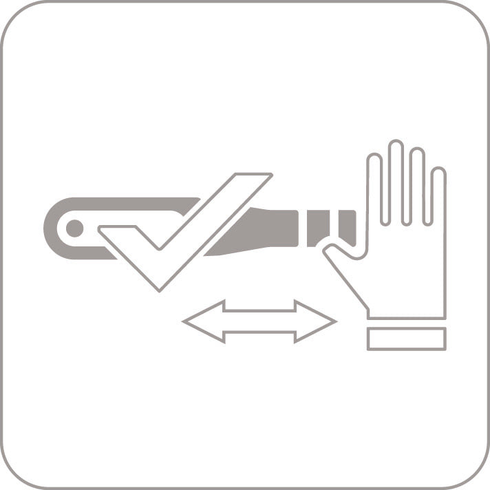 GEDORE 8572-02 - Dremometer F Torque Wrench in a case with 1.1/2" square drive and range: 1500-3000Nm