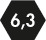 666 TR - Puntas de torsión de 1/4" en diversos perfiles y longitudes, 2 piezas