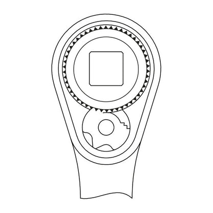 GEDORE 2093 U-20 - 1/4" ratchet, U-20