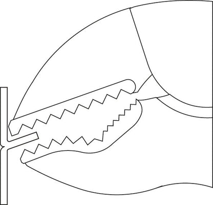 GEDORE 137 12 - Grip clamp 12"