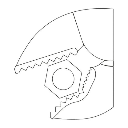 GEDORE 137 10 - Grip clamp 10"