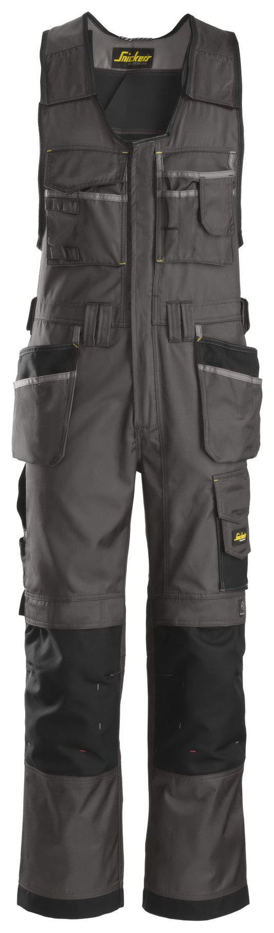 Snickers Workwear 0212 Peto bolsillos flotantes DuraTwill Gris antracita / Negro - Ferrotecnia