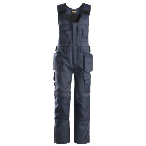 Snickers Workwear 02129595056 - 0212 Peto bolsillos flotantes DuraTwill azul marino talla 56 - Ferrotecnia