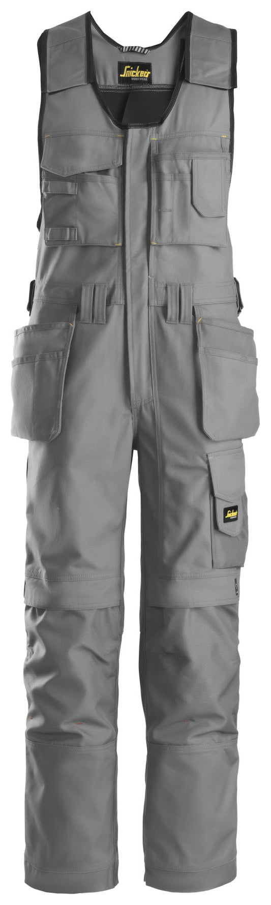 Snickers Workwear - 0214 Peto con bolsillos flotantes Canvas+ Gris - Ferrotecnia