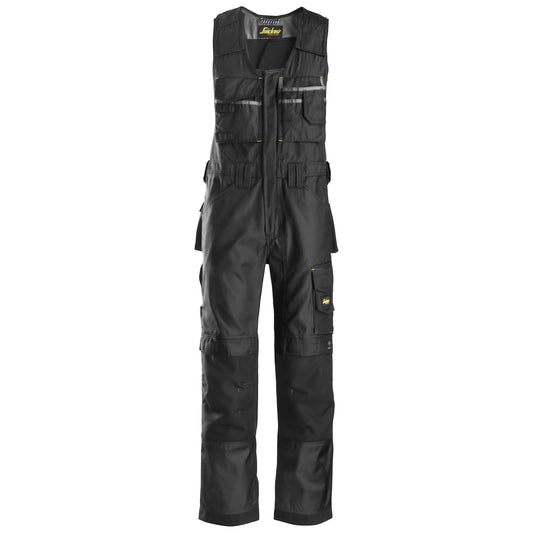 Snickers Workwear 03120404056 - 0312 DuraTwill™ bib overalls black size 56