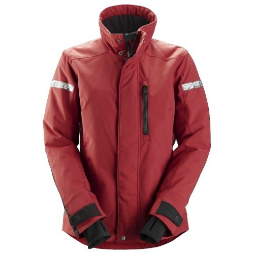 Snickers Workwear 11071604008 - Chaqueta de mujer termica AllRoundWork 37.5® rojo - negro talla XXL - Ferrotecnia