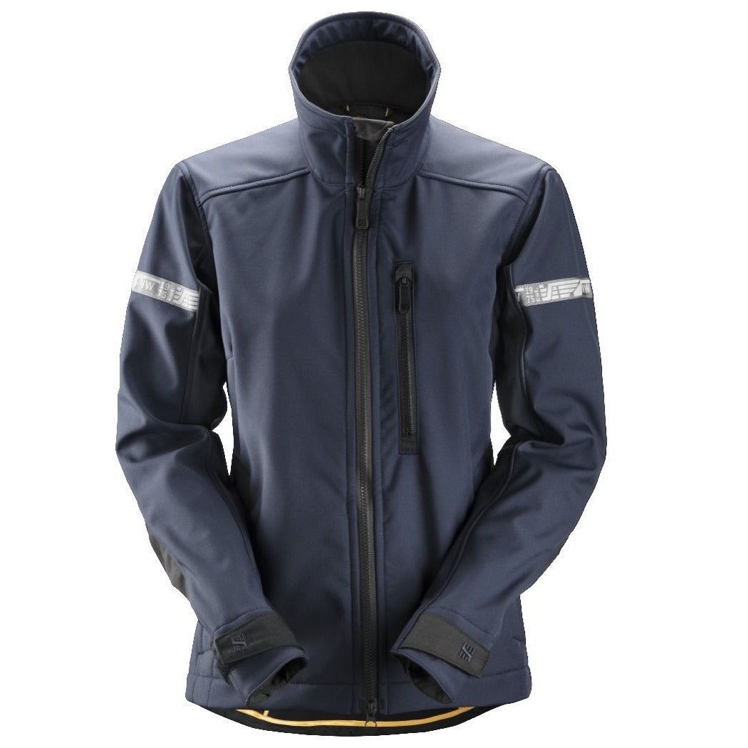 Snickers Workwear - 1207 Chaqueta de mujer softshell AllroundWork azul marino/ negro - Ferrotecnia