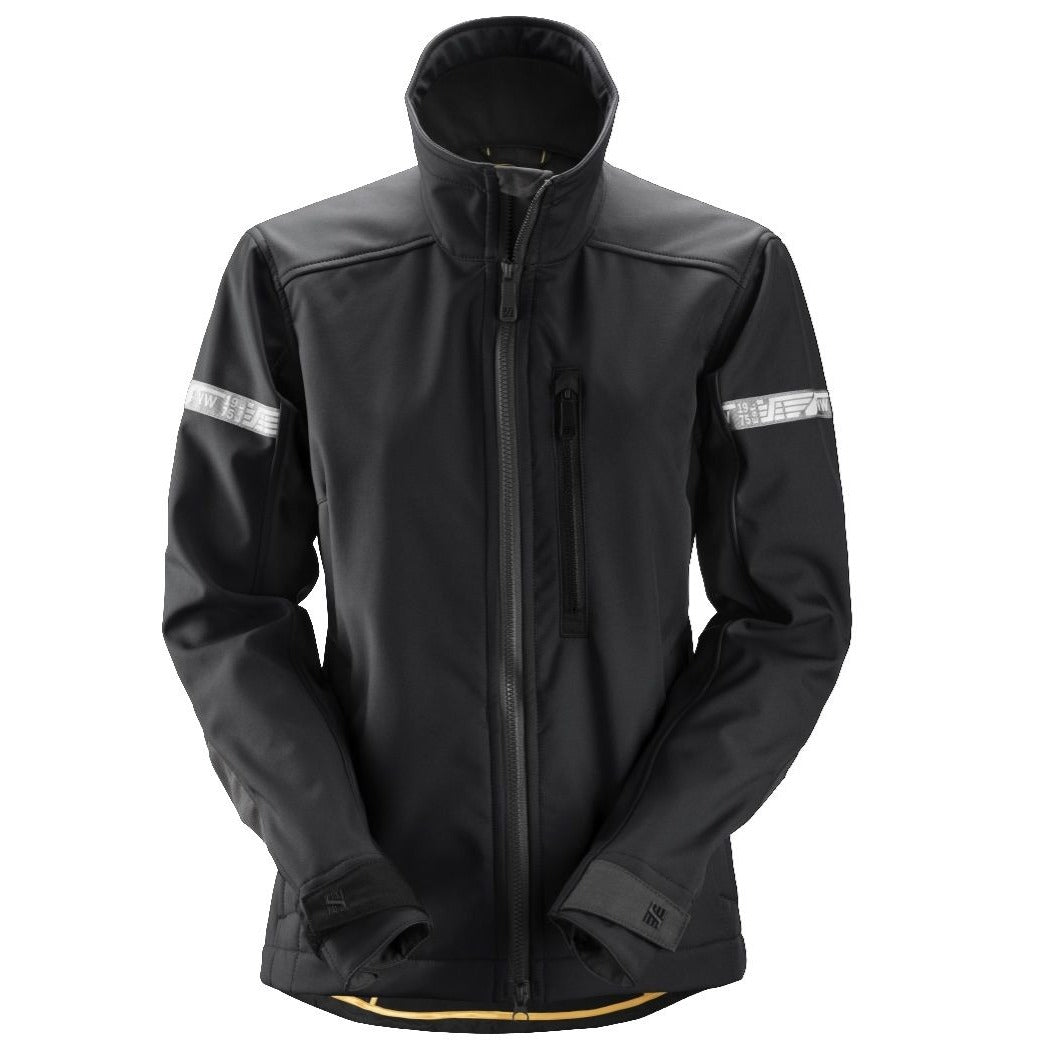Snickers Workwear 12070404007 - Women's AllroundWork SoftShell Jacket in Black Size XL