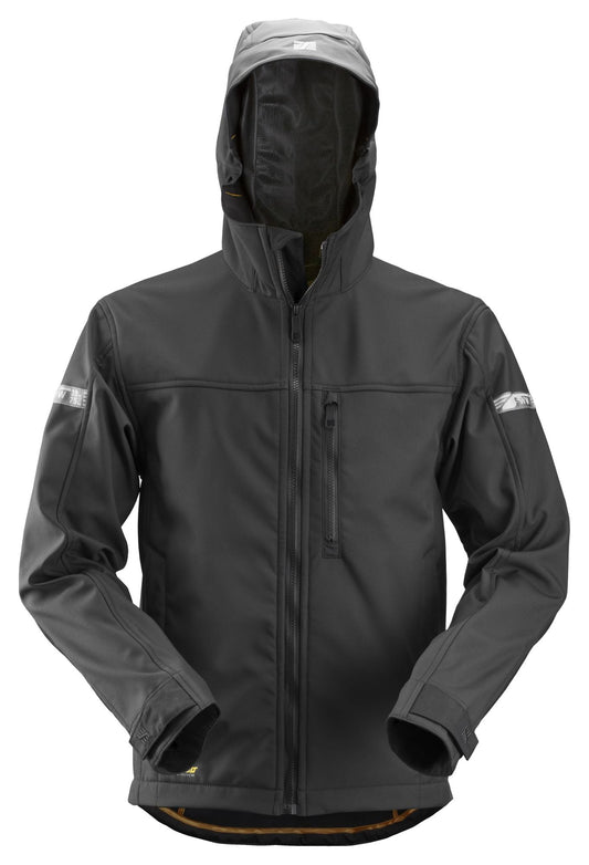 Snickers Workwear - 1229 Chaqueta Softshell con capucha AllroundWork negro - Ferrotecnia