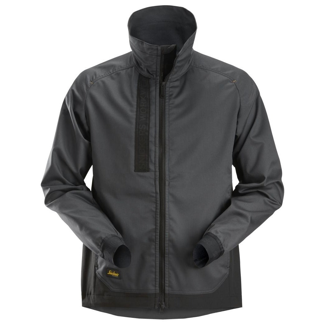 Snickers Workwear 15495804005 - Unlined AllroundWork Jacket Steel Grey/Black size M