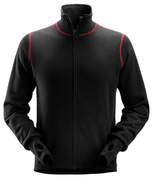 Snickers Workwear - 1563 Chaqueta de rizo de lana ProtecWork negro - Ferrotecnia