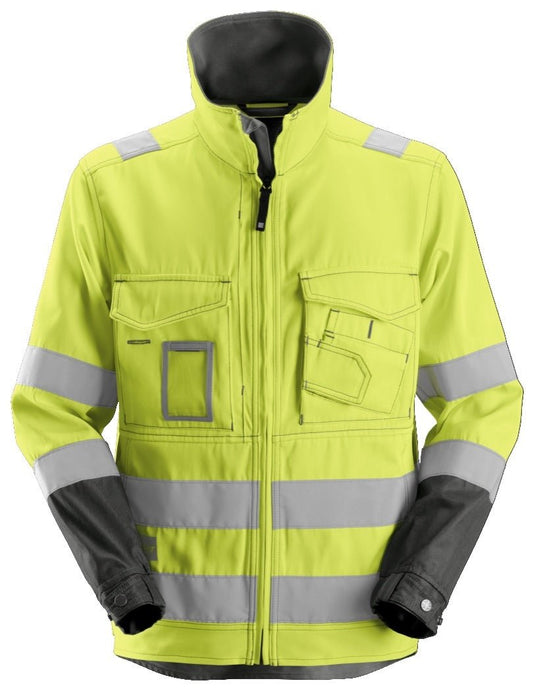 Snickers Workwear - 1633 Chaqueta de alta visibilidad clase 3 amarillo/ gris antracita - Ferrotecnia