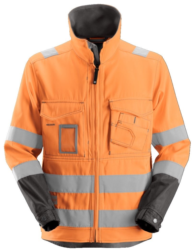 Snickers Workwear - 1633 Chaqueta de alta visibilidad clase 3 naranja/ gris antracita - Ferrotecnia