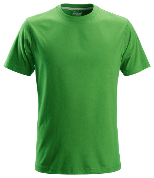 Snickers Workwear - 2502 Camiseta de manga corta clásica verde manzana - Ferrotecnia