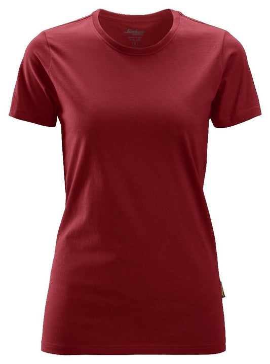 Snickers Workwear - 2516 Camiseta de manga corta para mujer rojo - Ferrotecnia