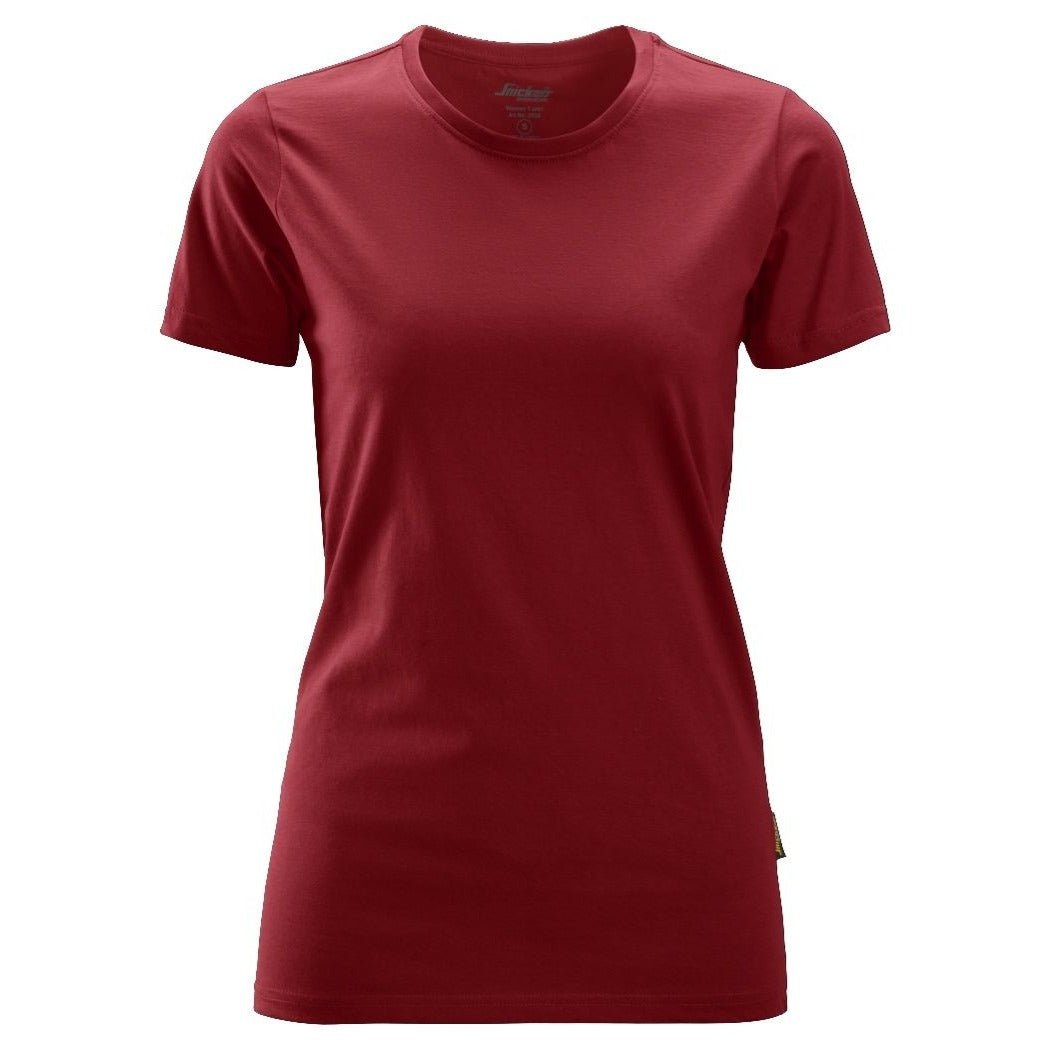 Snickers Workwear - 2516 Camiseta de manga corta para mujer rojo - Ferrotecnia