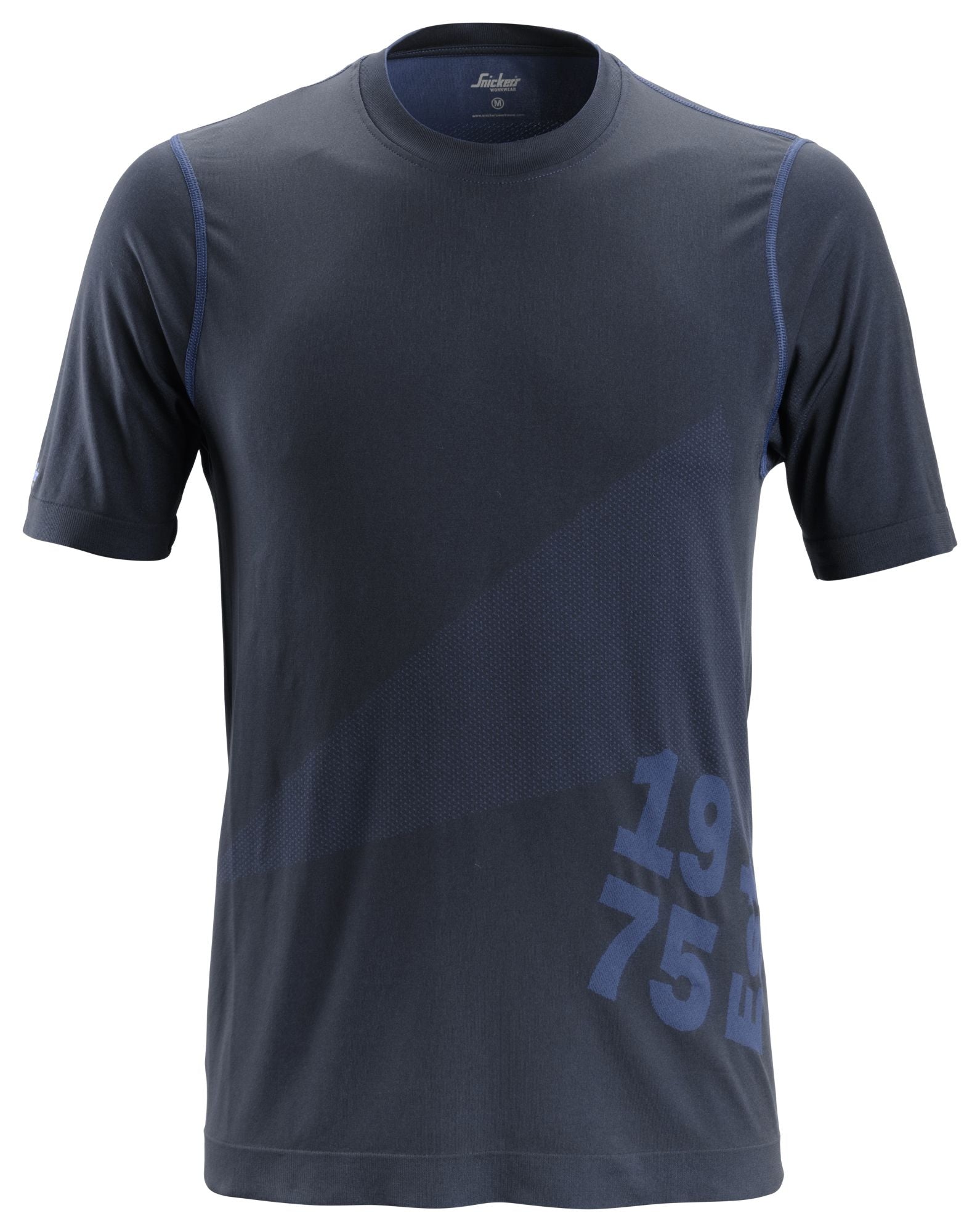 Snickers Workwear - 2519 Camiseta de manga corta FlexiWork 37.5® Tech Azul marino - Ferrotecnia