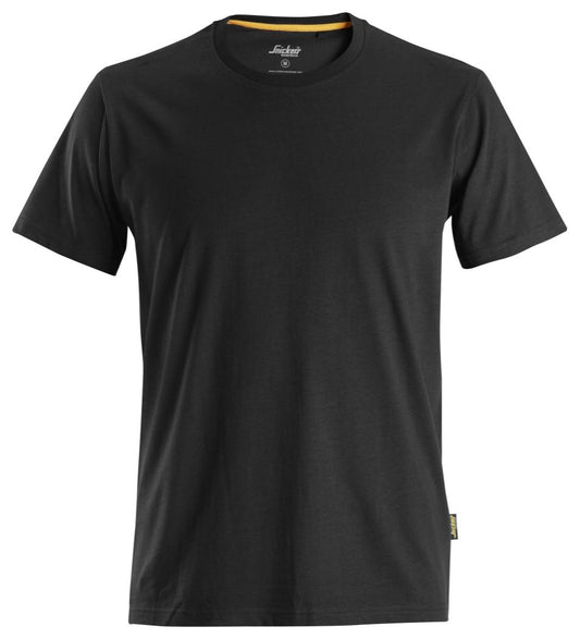 Snickers Workwear - 2526 Camiseta de algodón orgánico AllroundWork Negro - Ferrotecnia