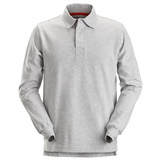 Snickers Workwear 26122800005 - AllroundWork Rugby Shirt Light Grey Size M