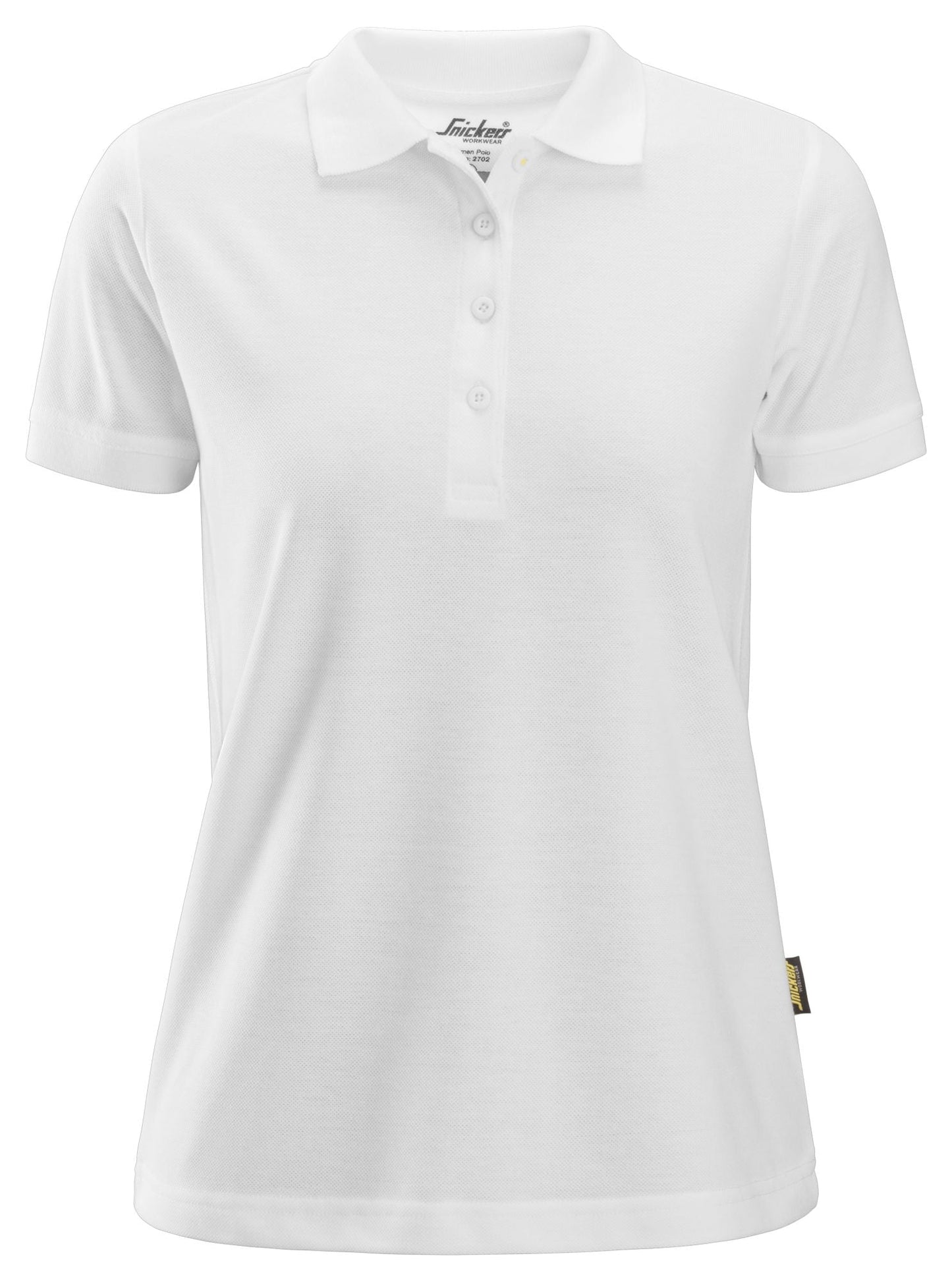 Snickers Workwear - 2702 Polo de manga corta para mujer blanco - Ferrotecnia