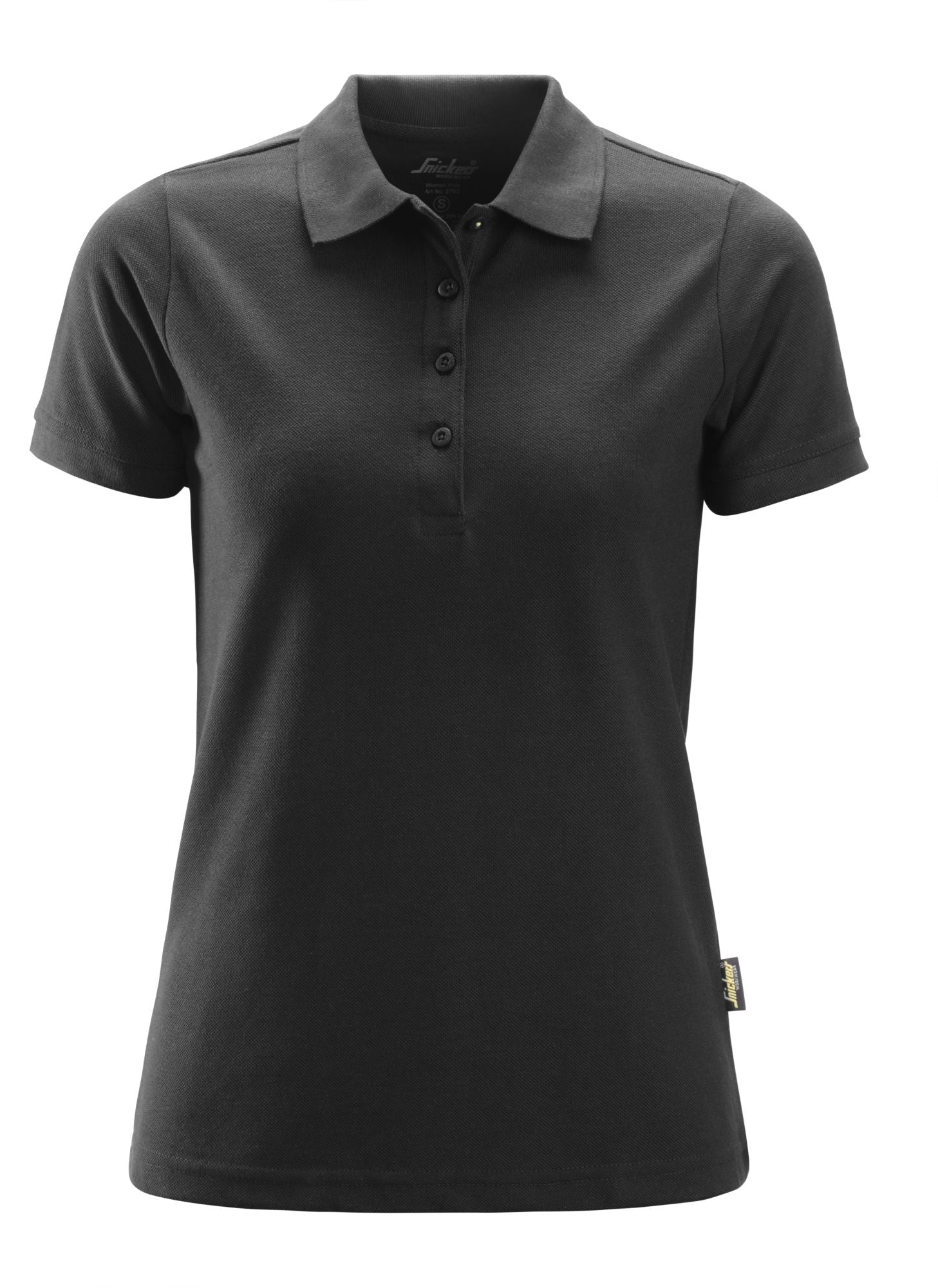 Snickers Workwear - 2702 Polo de manga corta para mujer negro - Ferrotecnia