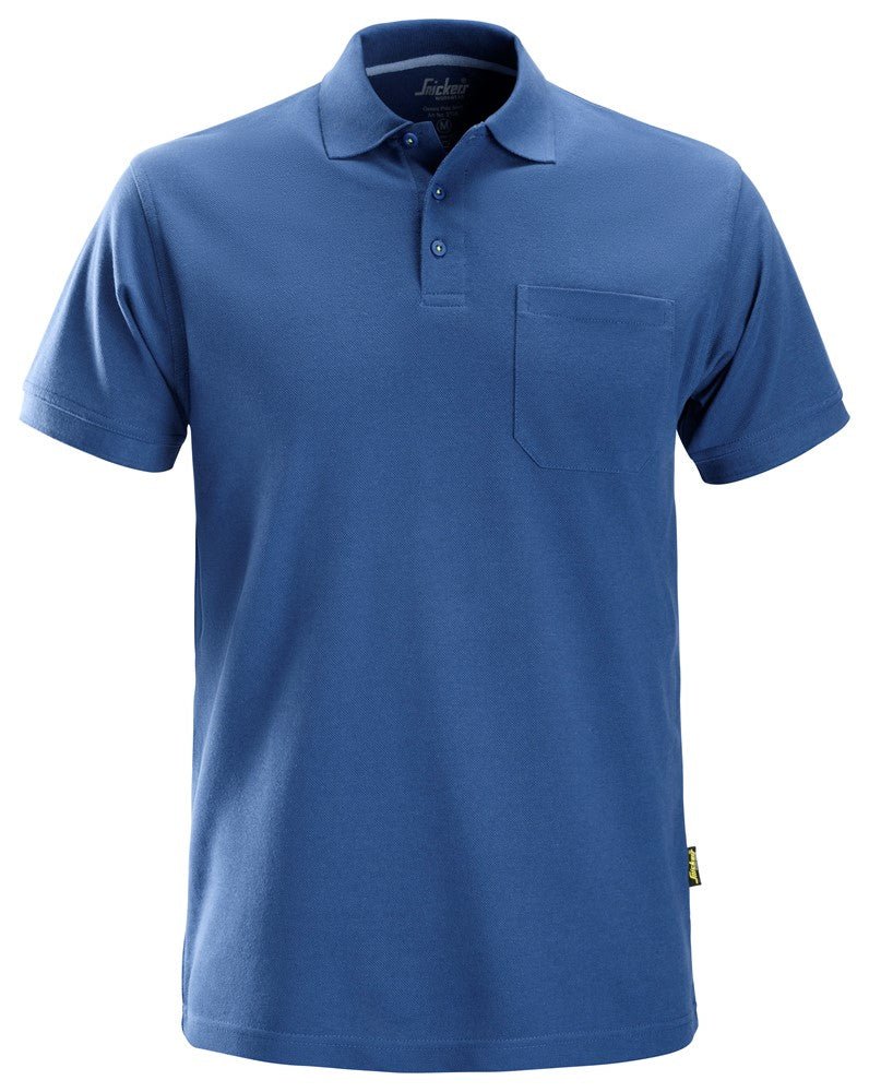 Snickers Workwear - 2708 Polo de manga corta clásico azul verdadero - Ferrotecnia