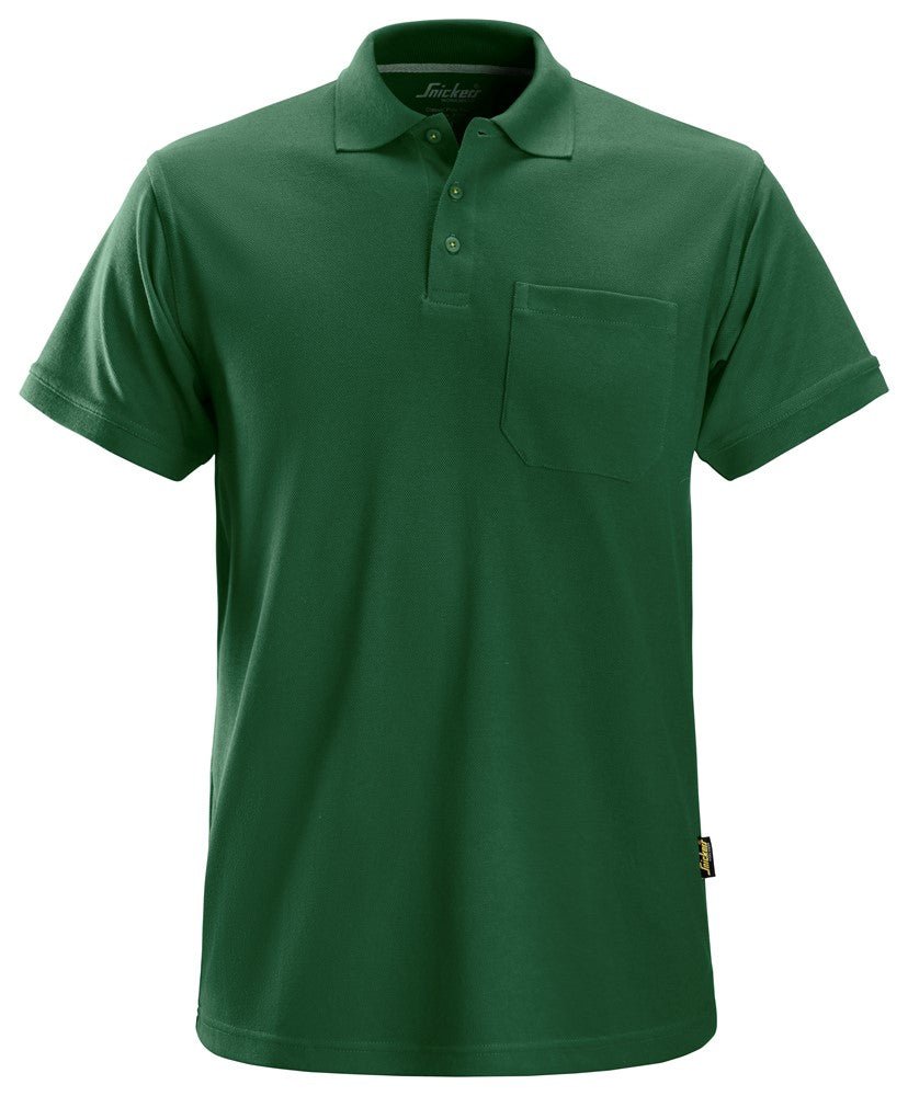 Snickers Workwear - 2708 Polo de manga corta clásico verde forestal - Ferrotecnia