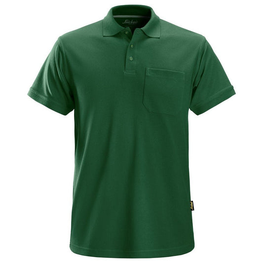 Snickers Workwear 27083900006 - 2708 Classic Forest Green Short-Sleeved Polo Shirt Size L