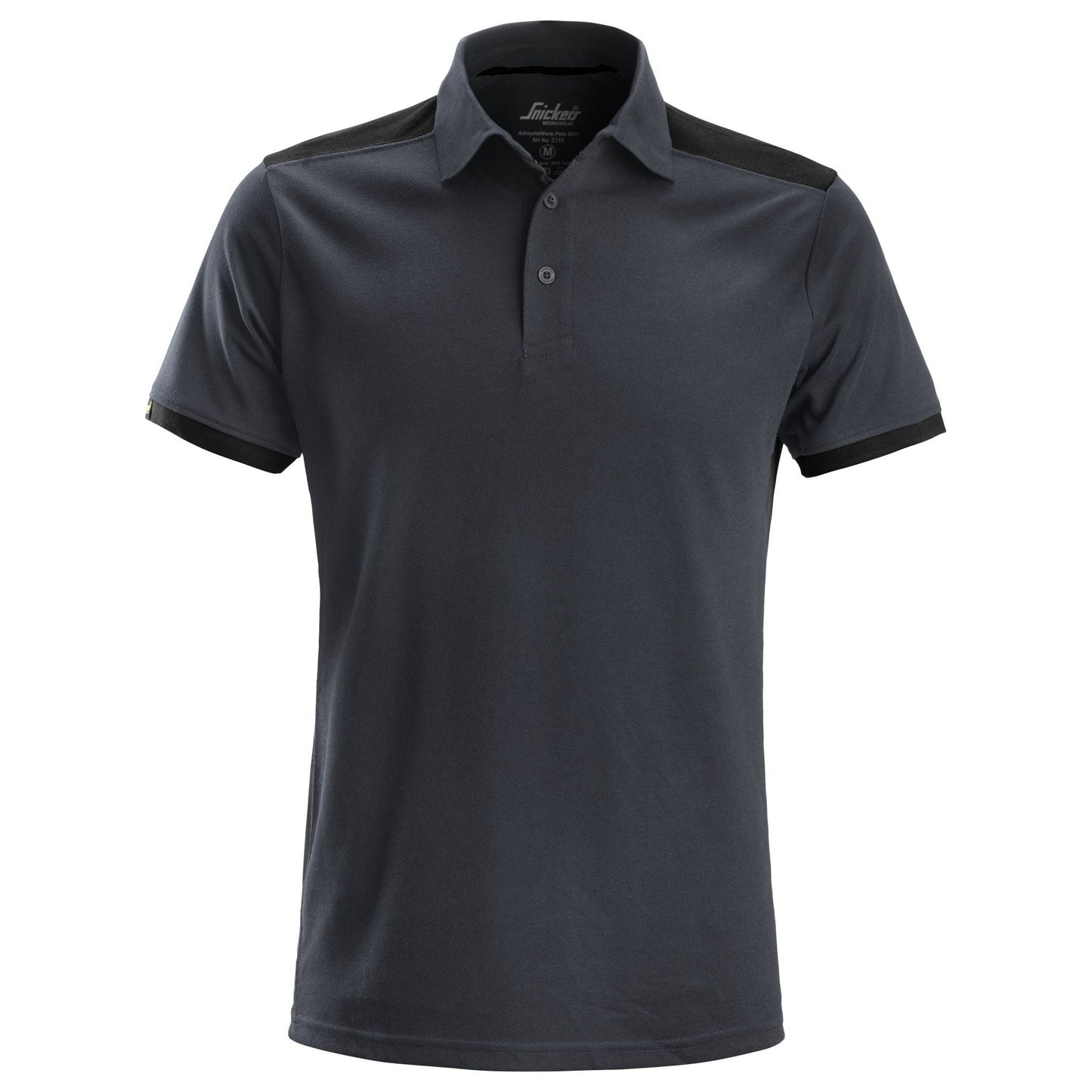 Snickers Workwear 27155804008 - 2715 AllroundWork Polo Steel Grey-Black Size XXL