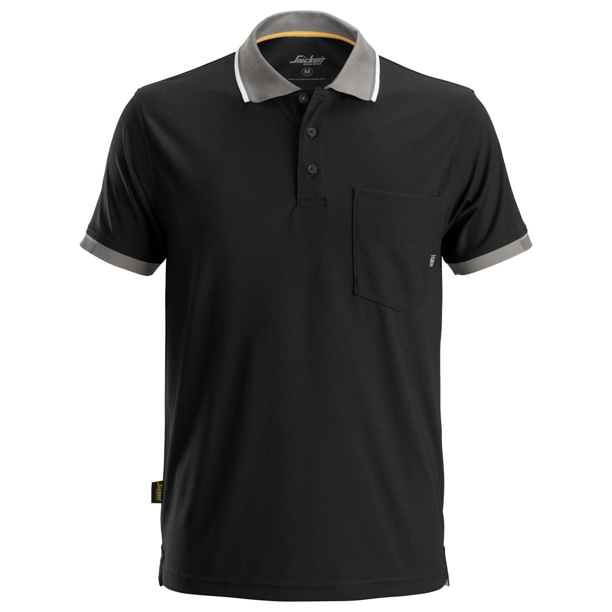 Snickers Workwear - 2724 Polo AllroundWork Technology 37.5® Negro - Ferrotecnia