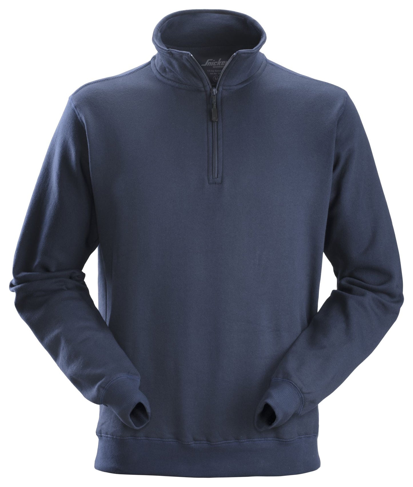 Snickers Workwear - 2818 Sudadera con media cremallera azul marino - Ferrotecnia