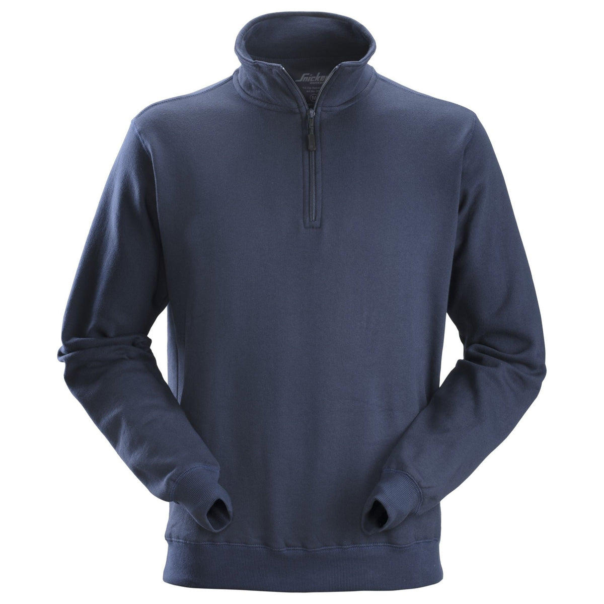 Snickers Workwear - 2818 Sudadera con media cremallera azul marino - Ferrotecnia
