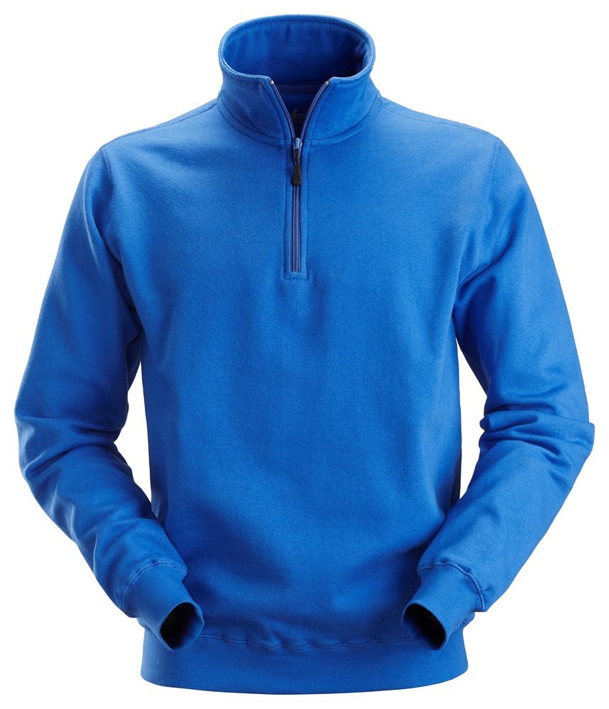 Snickers Workwear - 2818 Sudadera con media cremallera azul verdadero - Ferrotecnia
