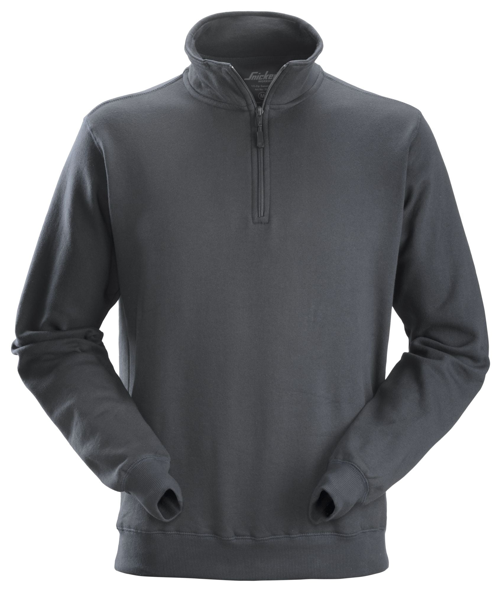 Snickers Workwear - 2818 Sudadera con media cremallera gris acero - Ferrotecnia