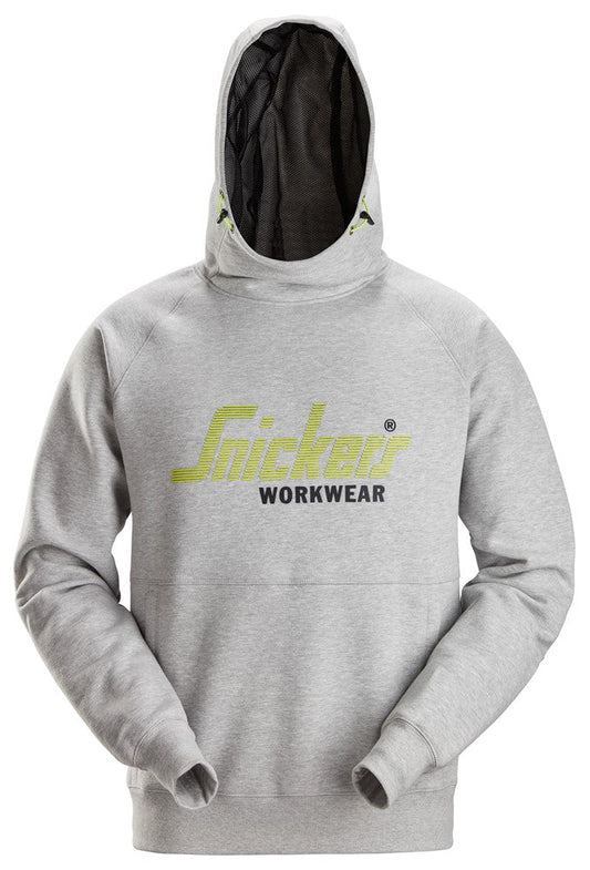 Snickers Workwear - 2845 Sudaderas con capucha y logo color gris jaspeado - Ferrotecnia